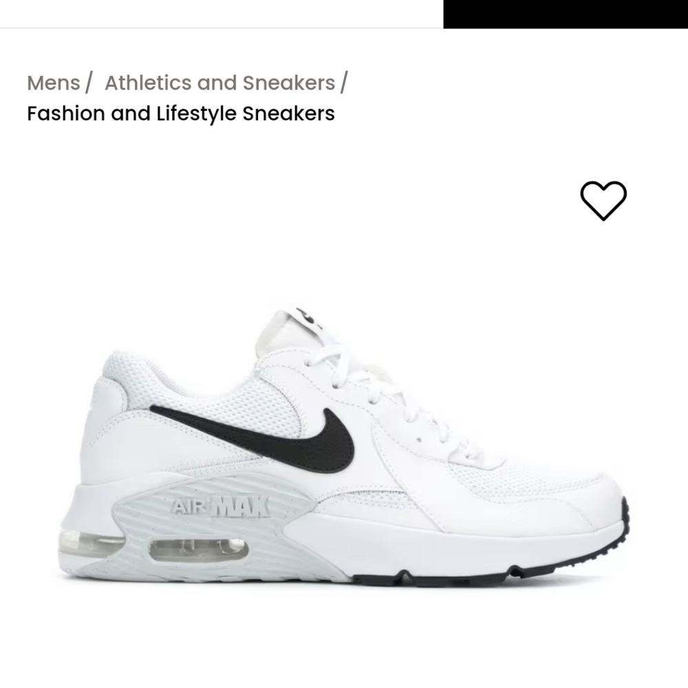 EUC, Men's Nike Air Max Sneaker